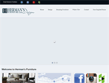 Tablet Screenshot of hermansfurniture.com